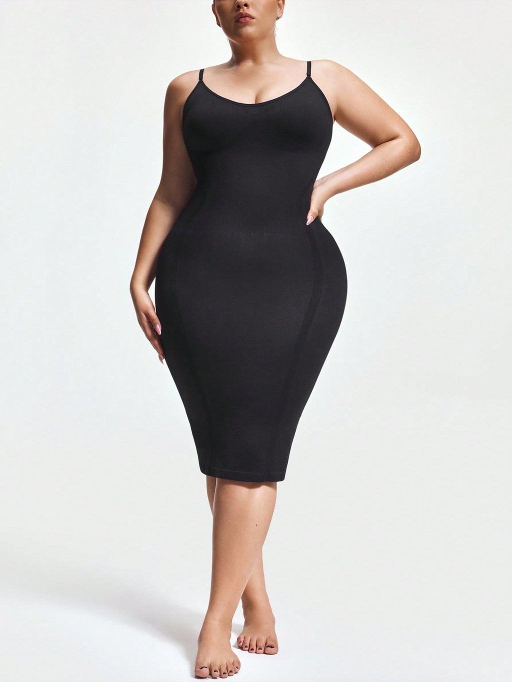 Women's Firm Control Tank Shapewear Dress - Full Body Contour & Curve Sculpting