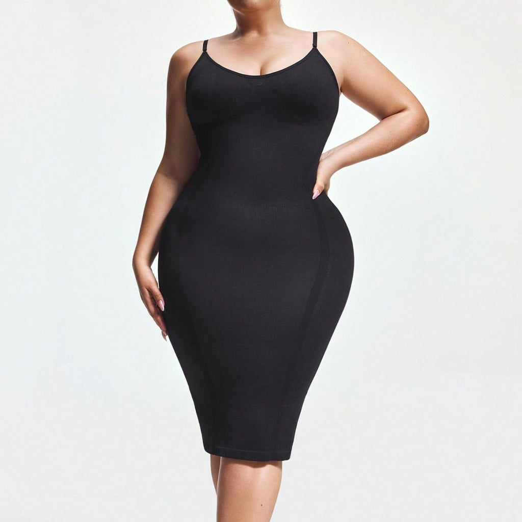 Women's Firm Control Tank Shapewear Dress - Full Body Contour & Curve Sculpting