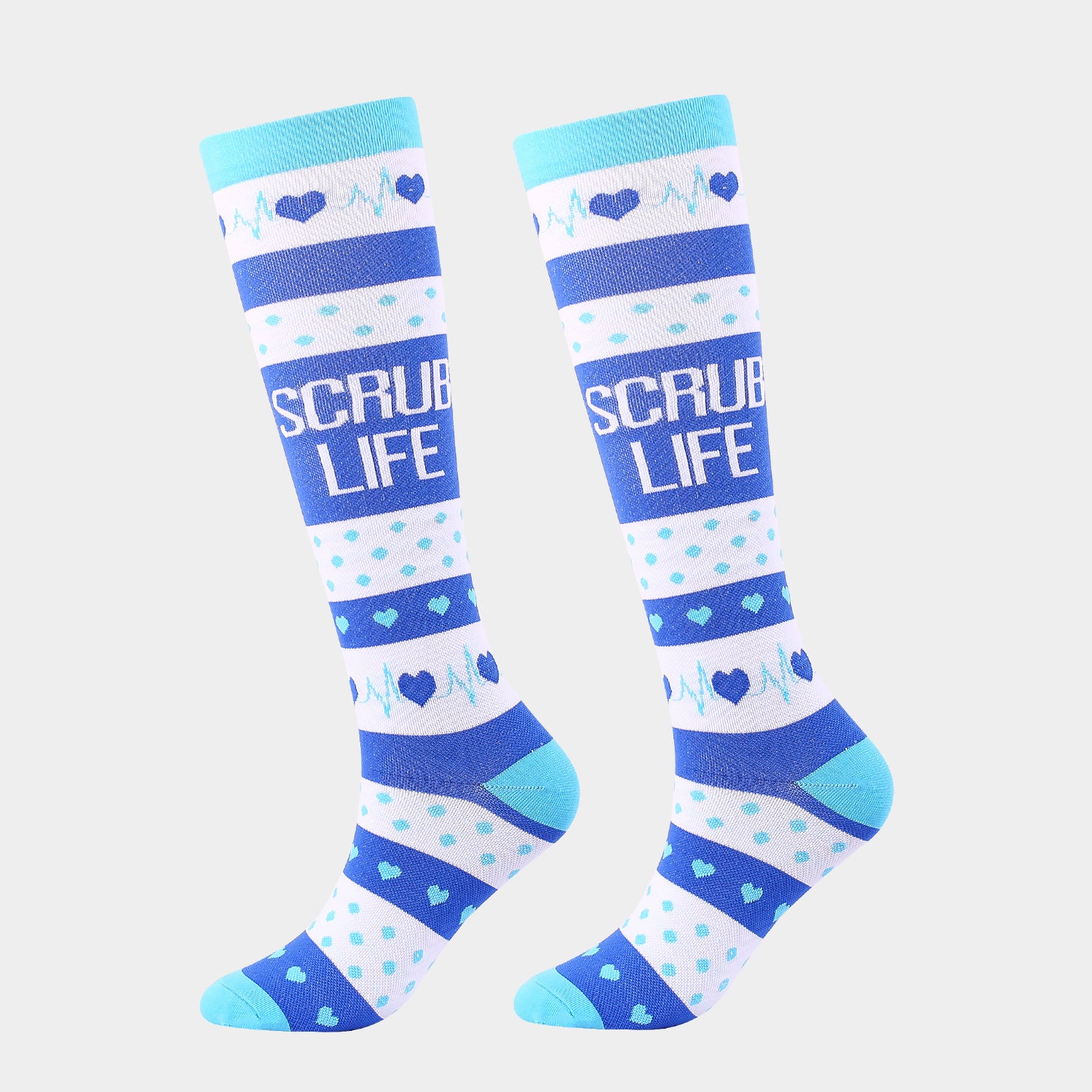 New Sports Compression Stockings Running Compression Socks