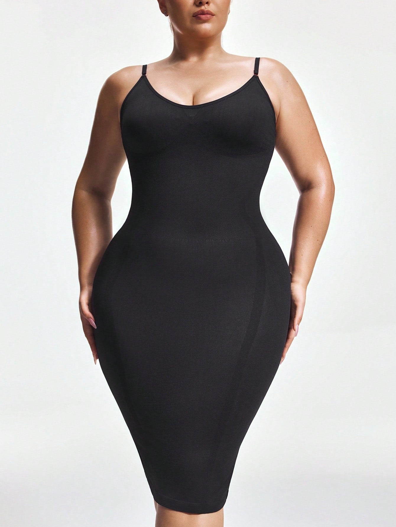 Women's Firm Control Tank Shapewear Dress - Full Body Contour & Curve Sculpting