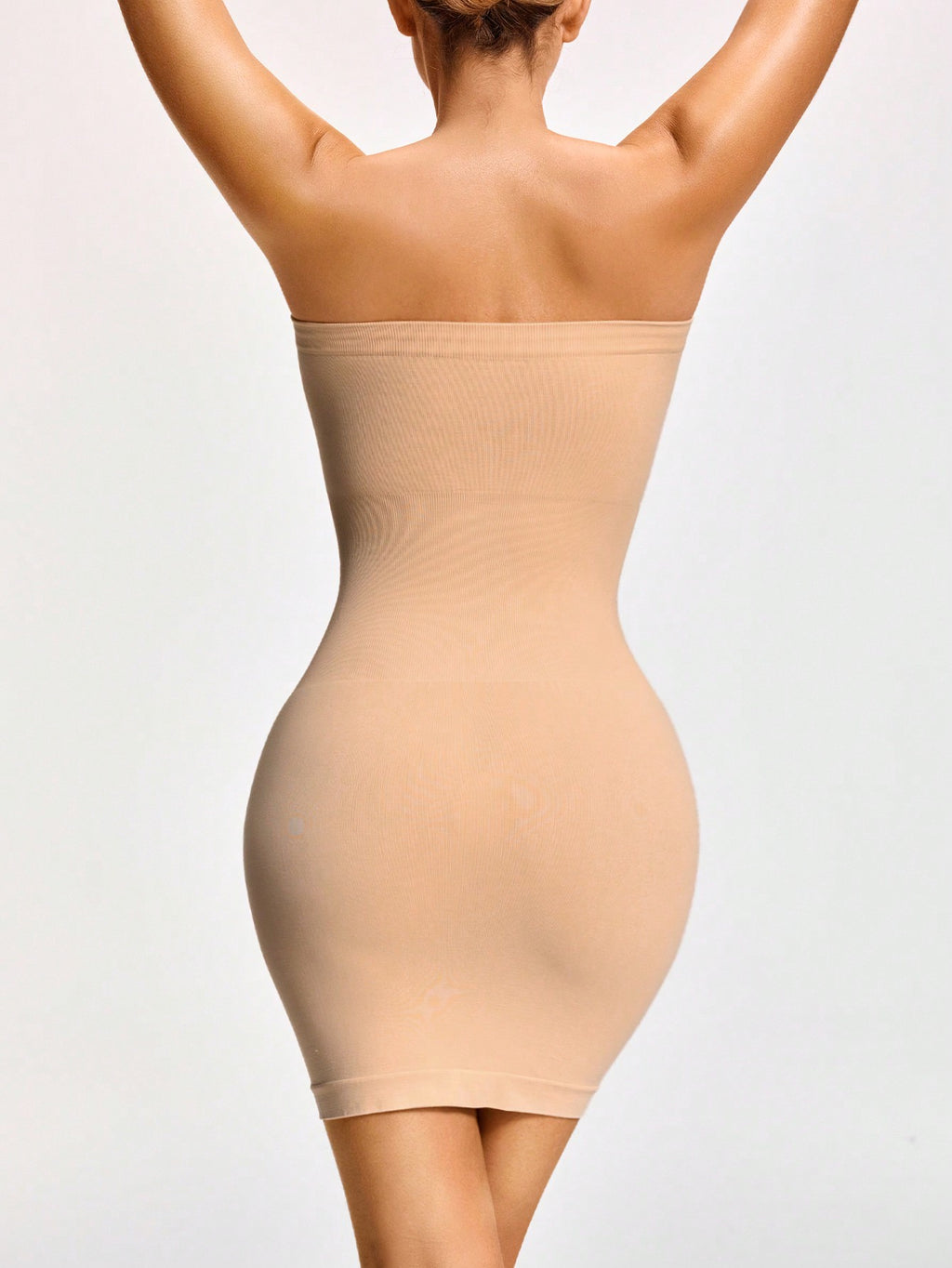 Strapless Full Body Shapewear Dress - Bust Lift, Tummy Control & Natural Butt Enhancement