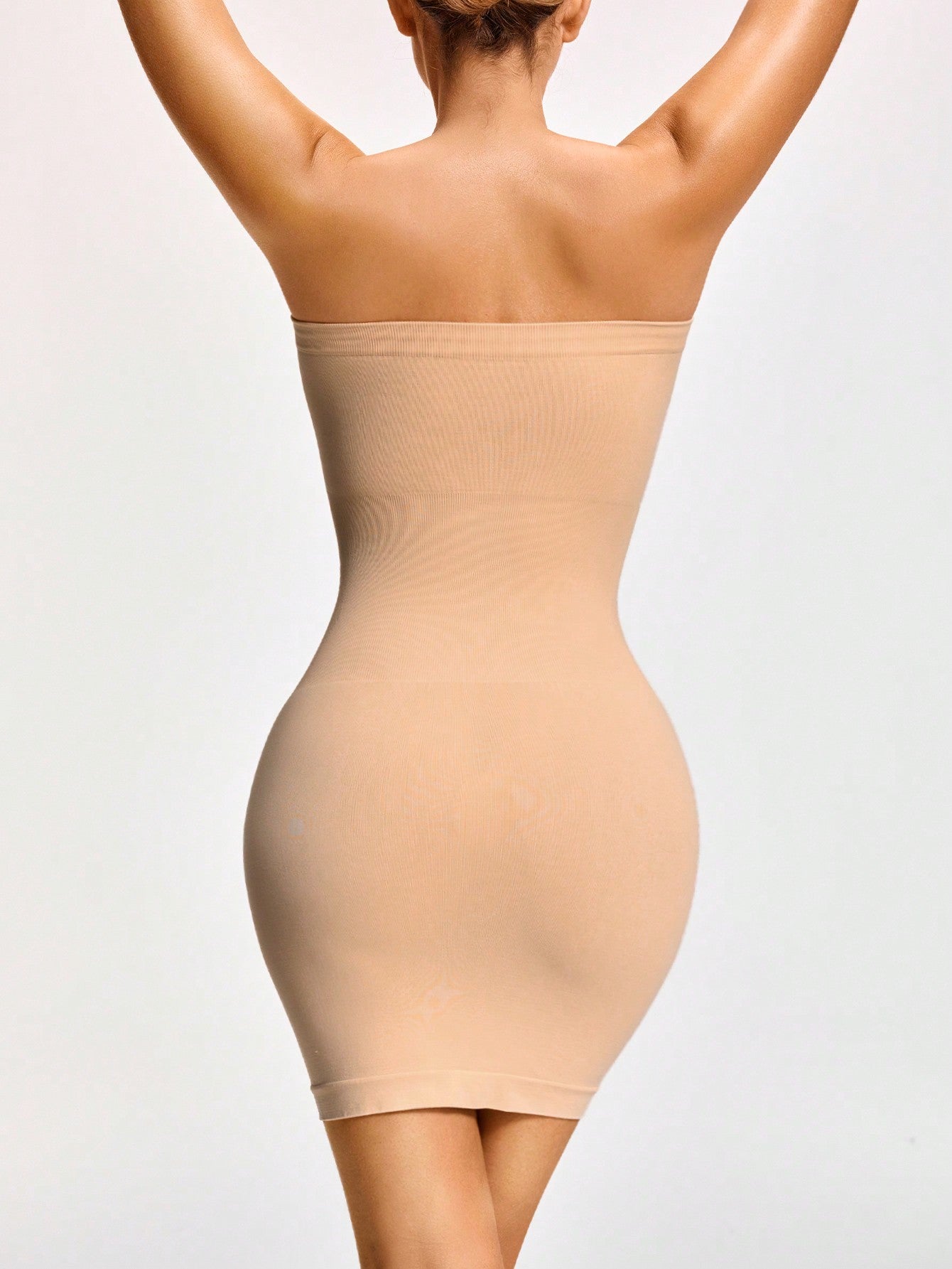 Strapless Full Body Shapewear Dress - Bust Lift, Tummy Control & Natural Butt Enhancement