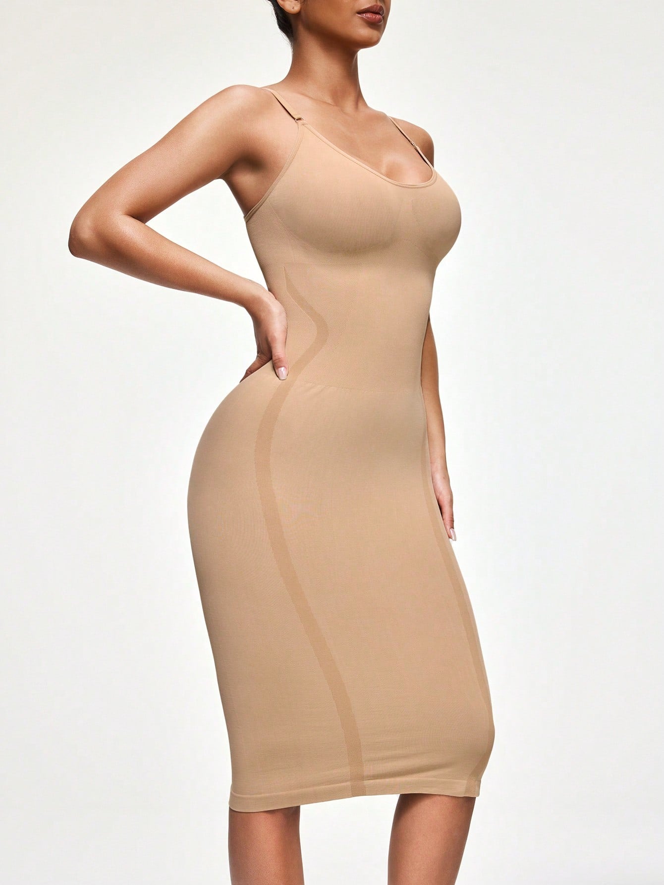 Women's Firm Control Tank Shapewear Dress - Waist Butt Contour & Curve Sculpting