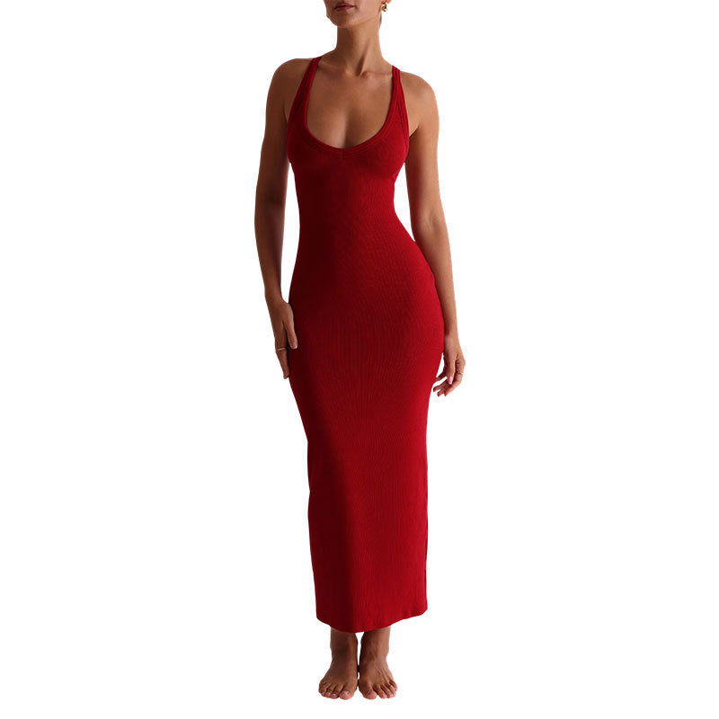 Strapless Backless Sexy Slim Fit Womens Dress
