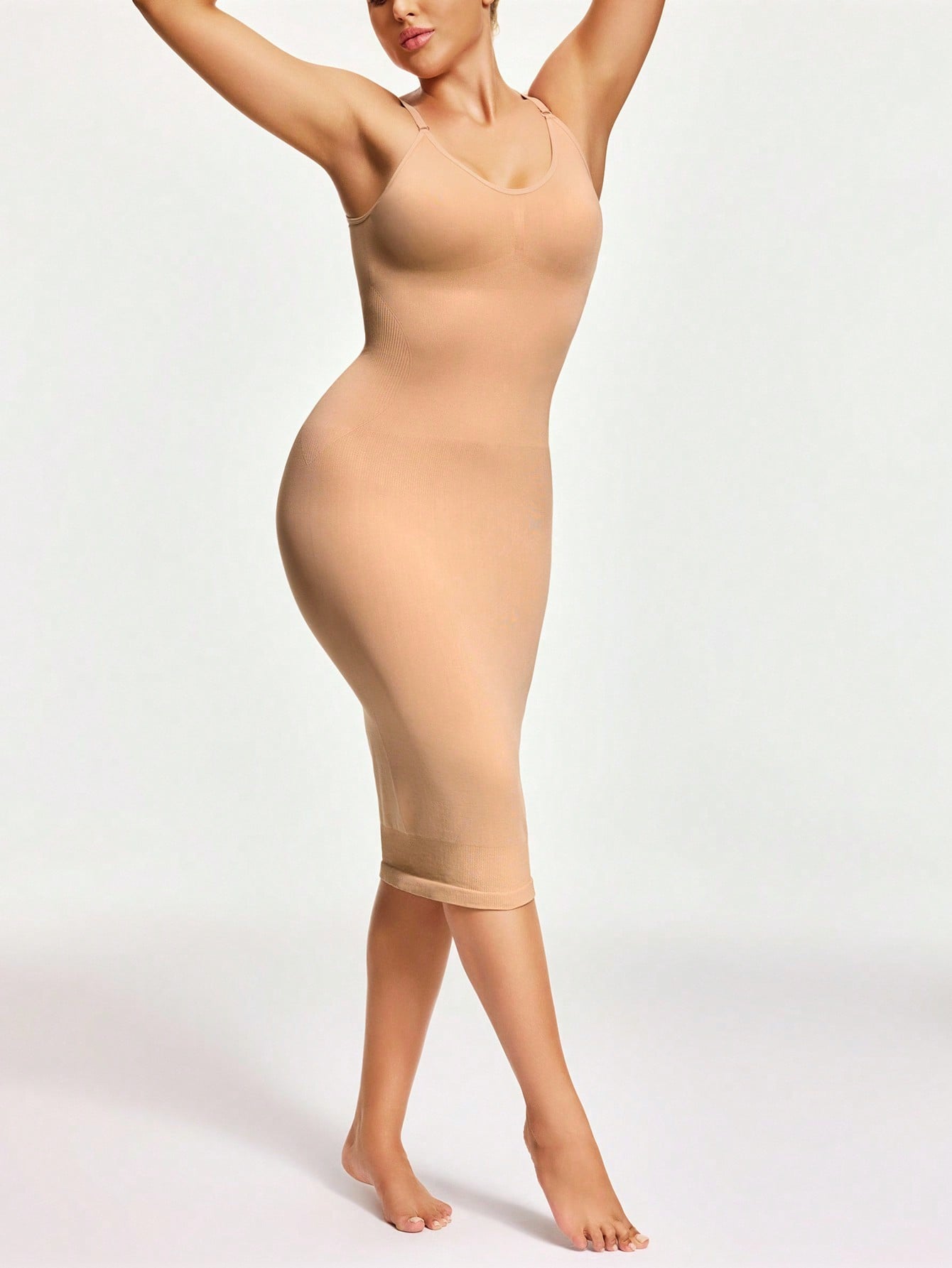 Women's Firm Control Tank Shapewear Dress - Waist Butt Contour & Curve Sculpting