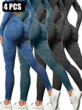 4PACK Active Yoga Pants Women's Yoga Pants