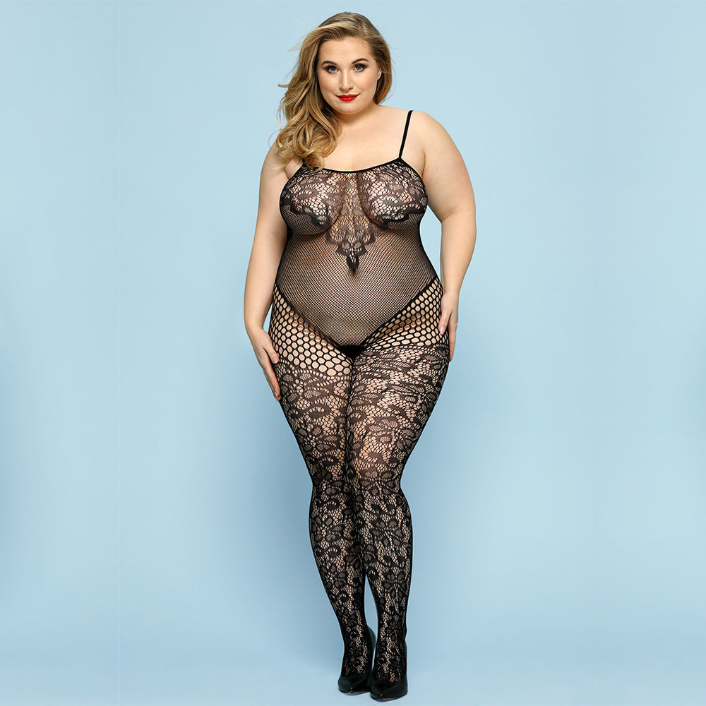 XL MM Sexy Net Clothes Sexy Lingerie