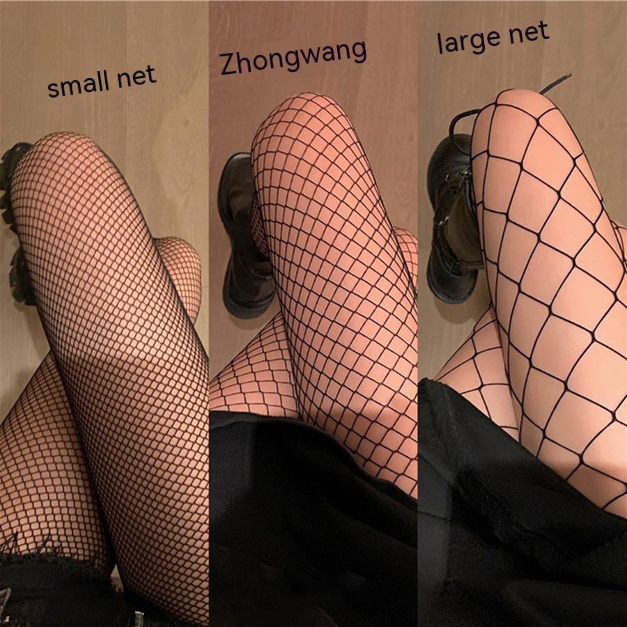 Diamond Lattice Large Medium And Small Fishnet Pantyhose