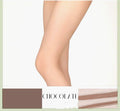 Silky Mesh Waist Seamless Chocolate Pantyhose Superb Fleshcolor Pantynose