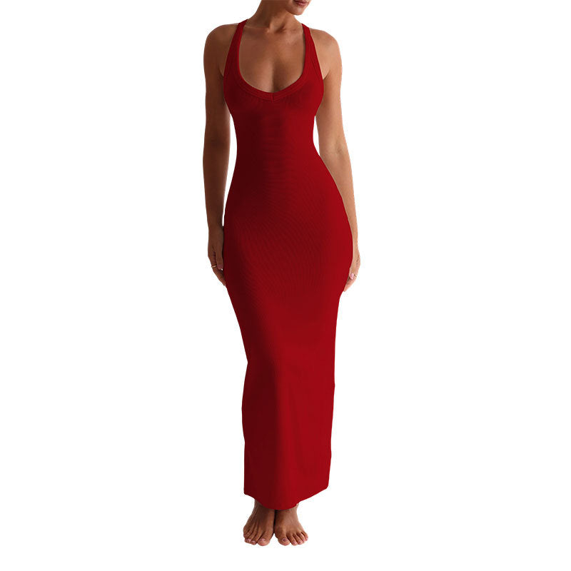 Strapless Backless Sexy Slim Fit Womens Dress