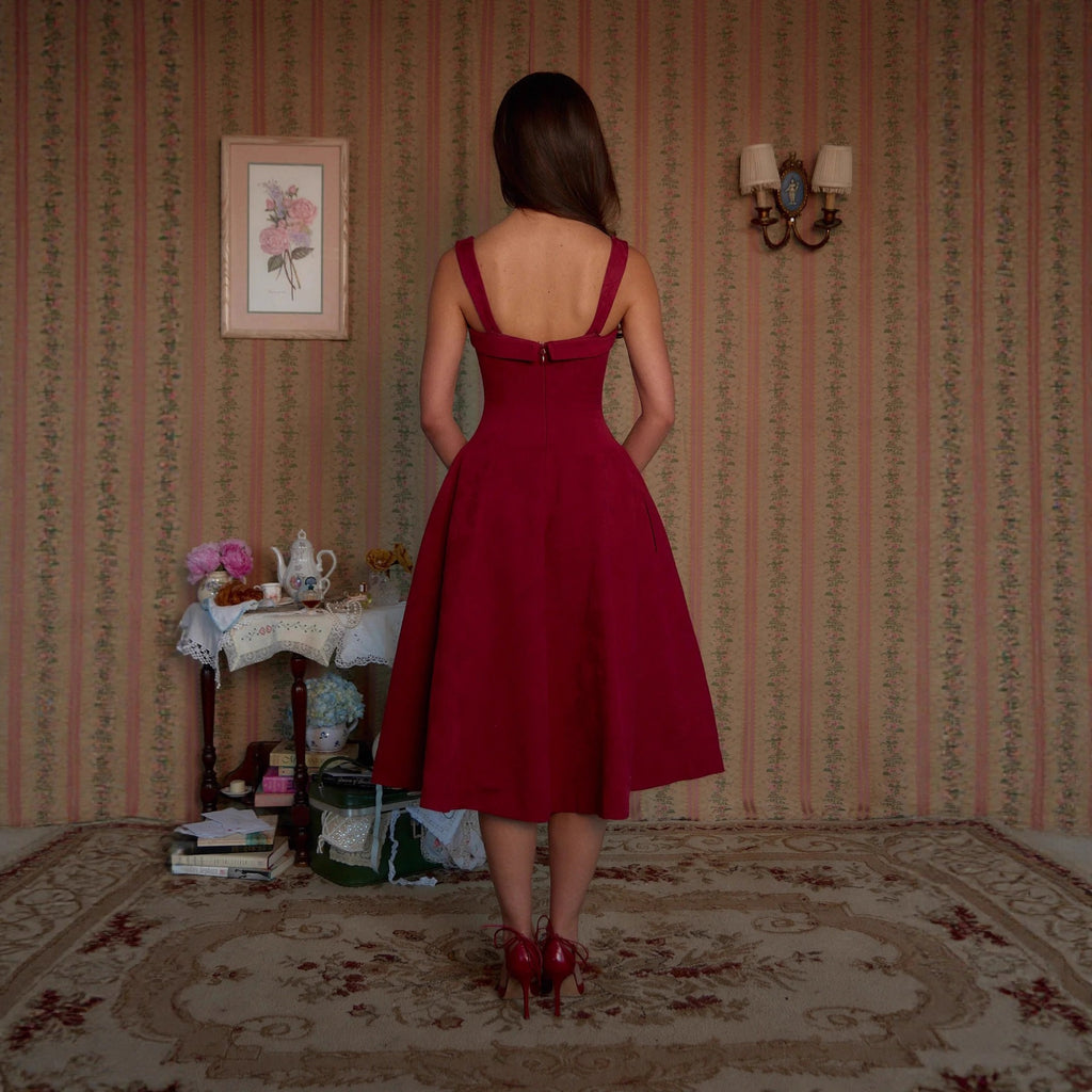 Womens Corset-Style Dress In European And American Style