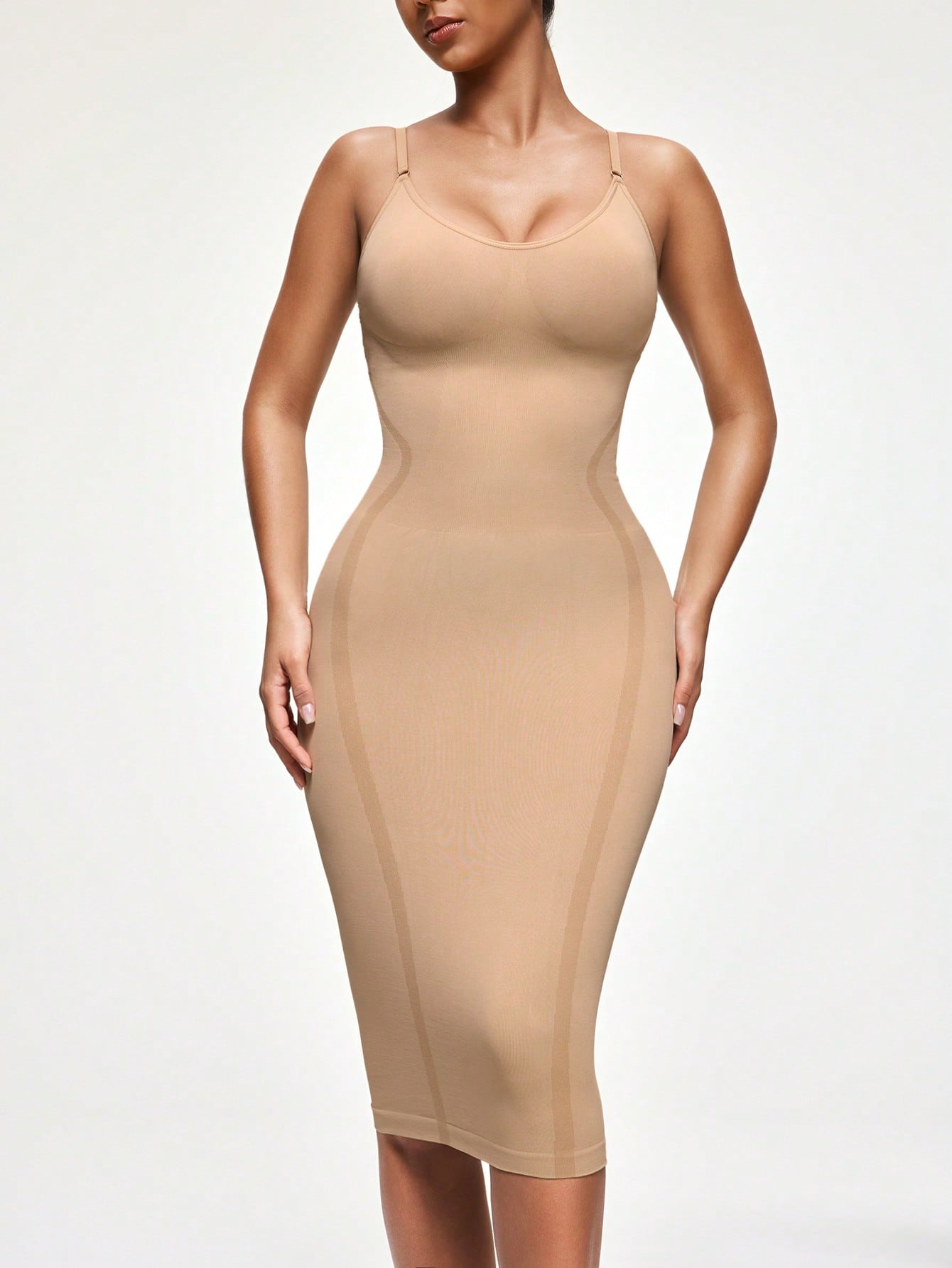 Women's Firm Control Tank Shapewear Dress - Waist Butt Contour & Curve Sculpting