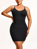 Women's Firm Control Shapewear Slip Dress - Bust Support & Waist Curve Contour