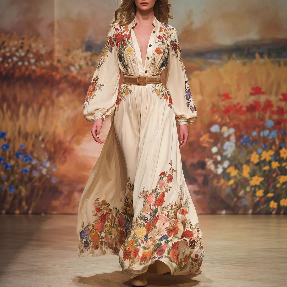 New Long Gownrobe For Men In The Middle Eastern Style