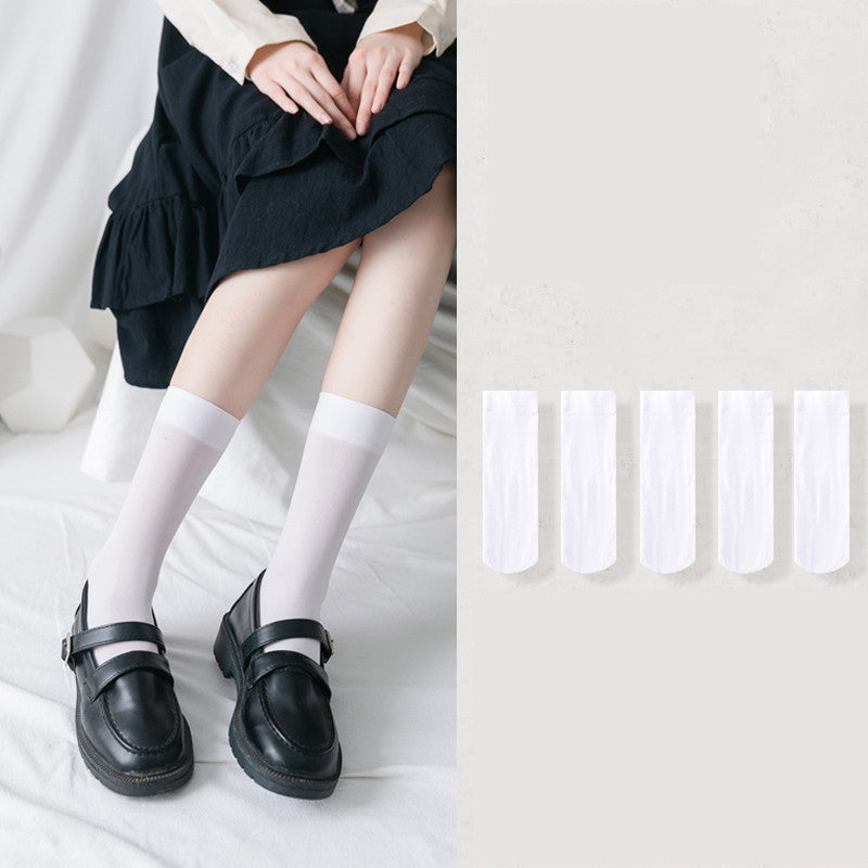 Stovepipe Over The Knee Thin Stockings High Tube