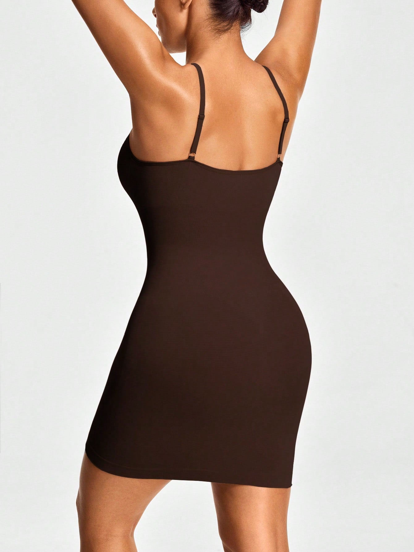 Seamless Shapewear Slip Dress - Tummy & Waist Control With Natural Curve Sculpting