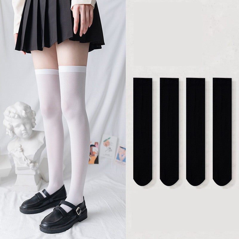 Stovepipe Over The Knee Thin Stockings High Tube