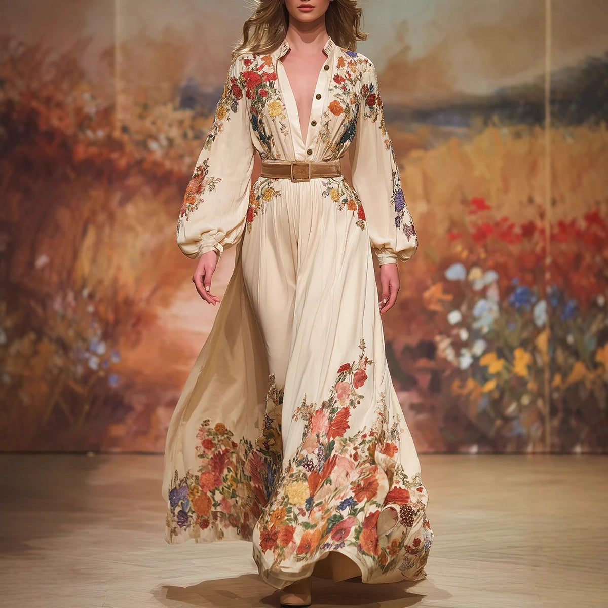 New Long Gownrobe For Men In The Middle Eastern Style