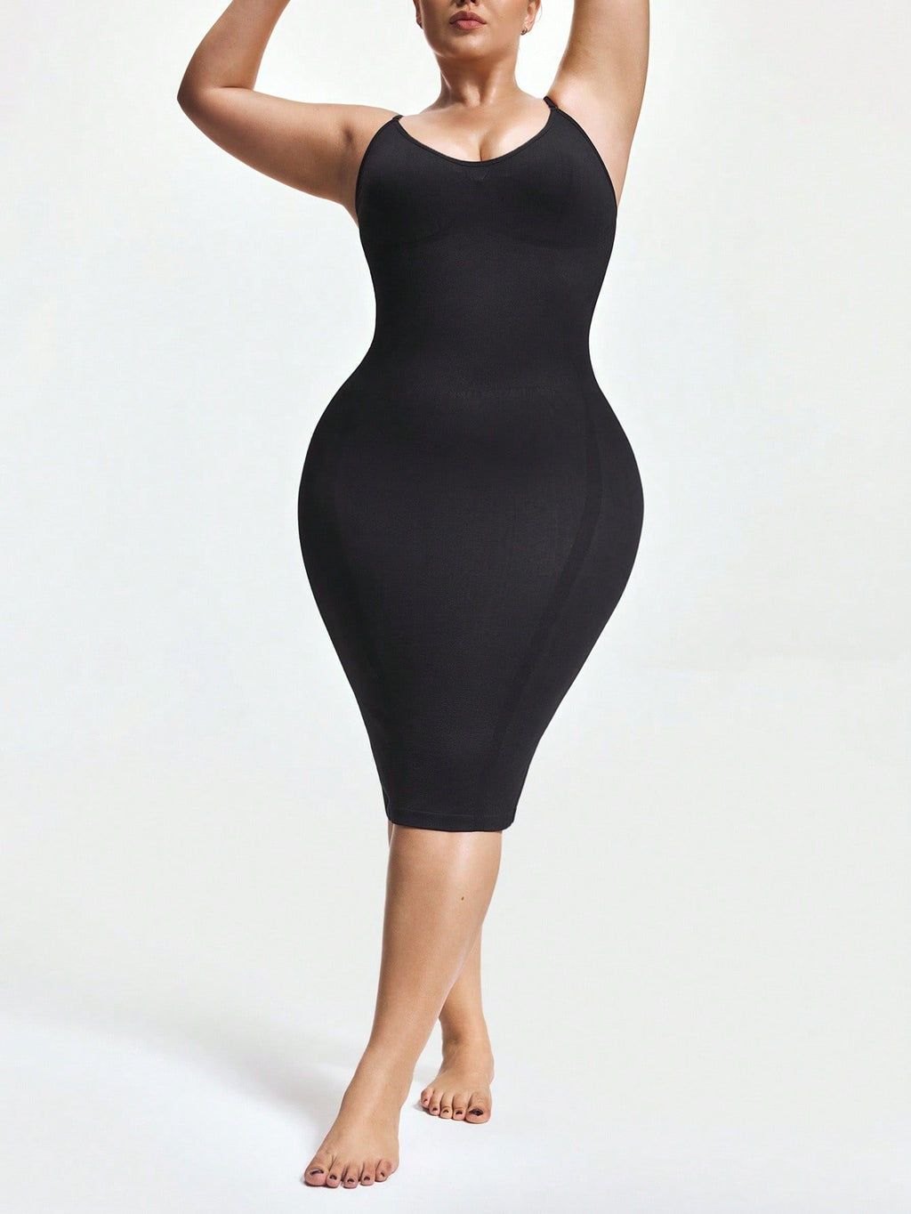 Women's Firm Control Tank Shapewear Dress - Full Body Contour & Curve Sculpting