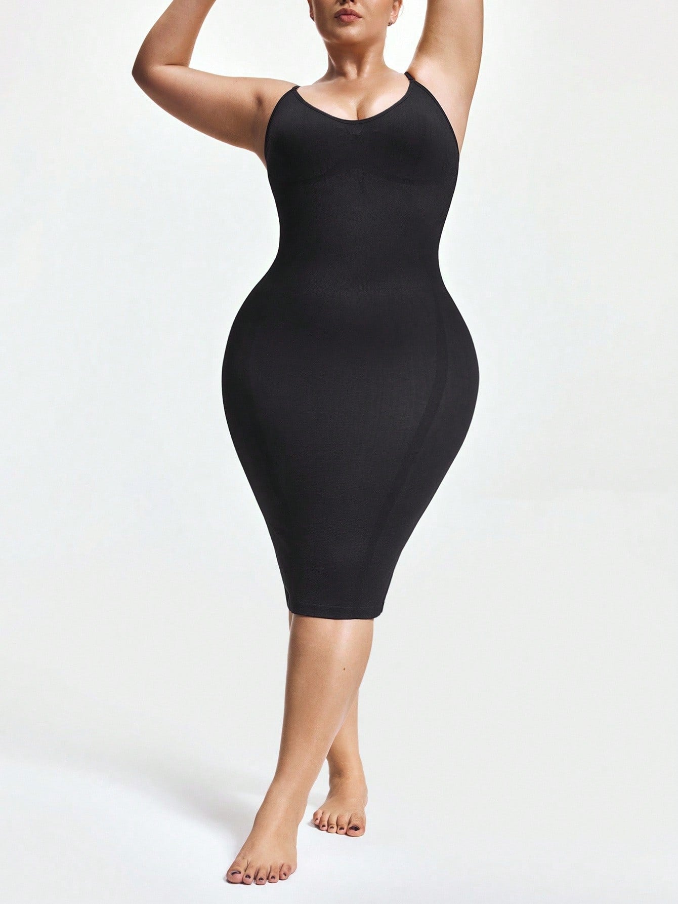 Women's Firm Control Tank Shapewear Dress - Full Body Contour & Curve Sculpting