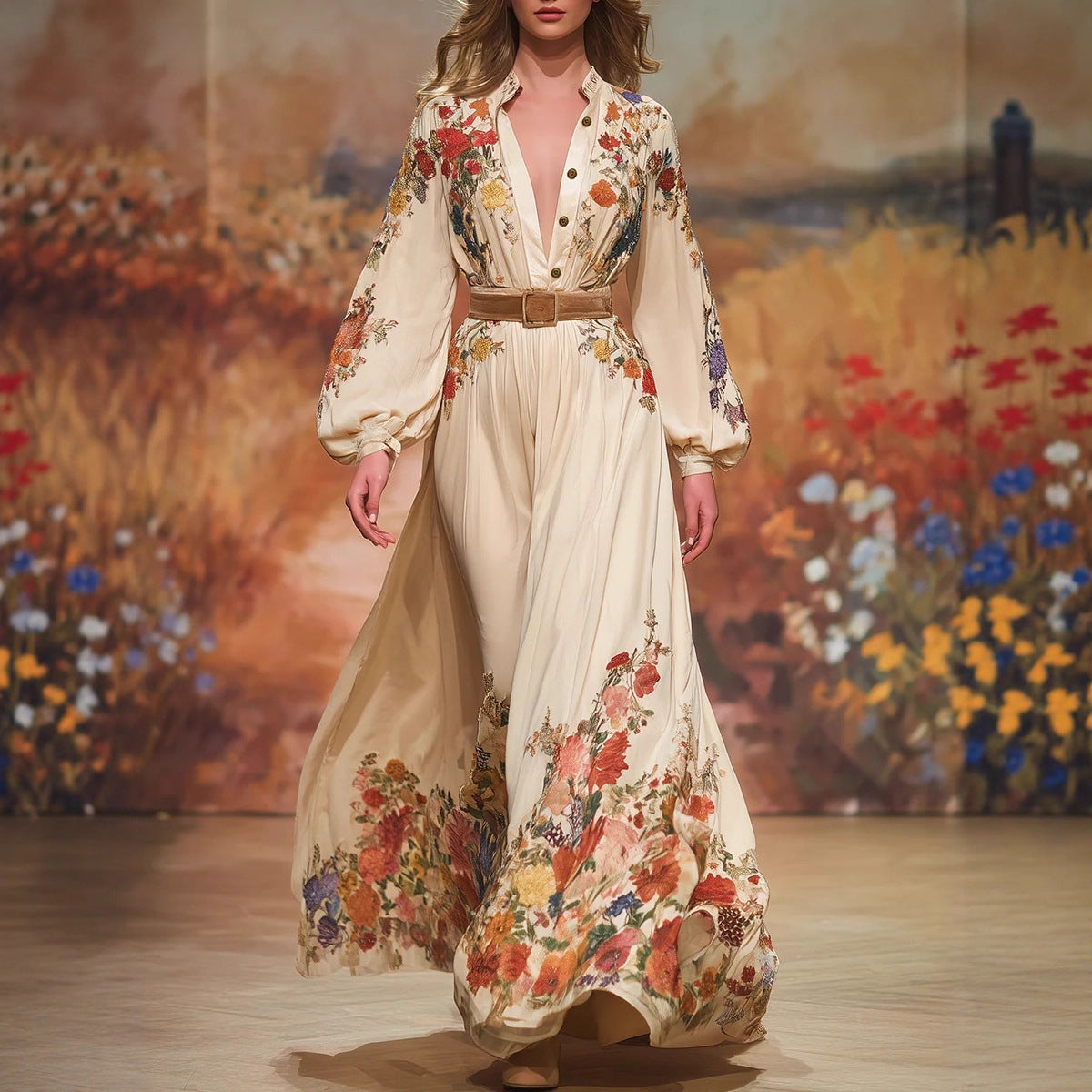 New Long Gownrobe For Men In The Middle Eastern Style